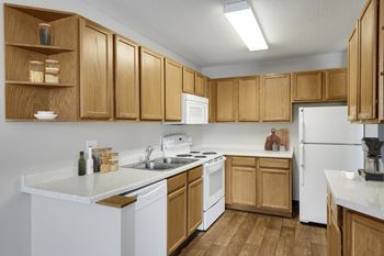 Maple cabinetry